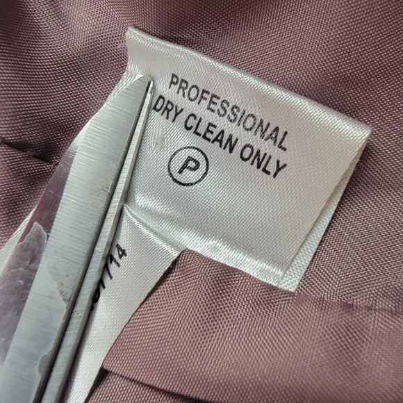 Calvin Klein Coat Womens 1X Black Pea Coat Wool Nylon Cashmere Blend - Picture 8 of 16